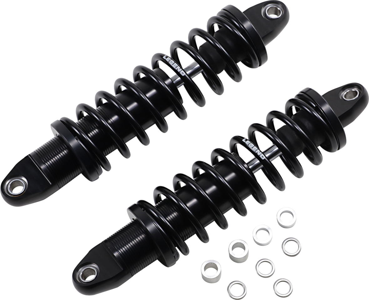 Legend Black 14" Heavy Duty RevoA Rear Shocks 19842000 Harley Davidson FXR JT's CYCLES