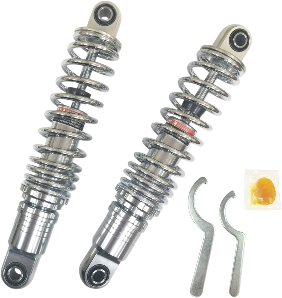 Drag Specialties 13" Heavy Duty Premium Rear Shocks for 19862023