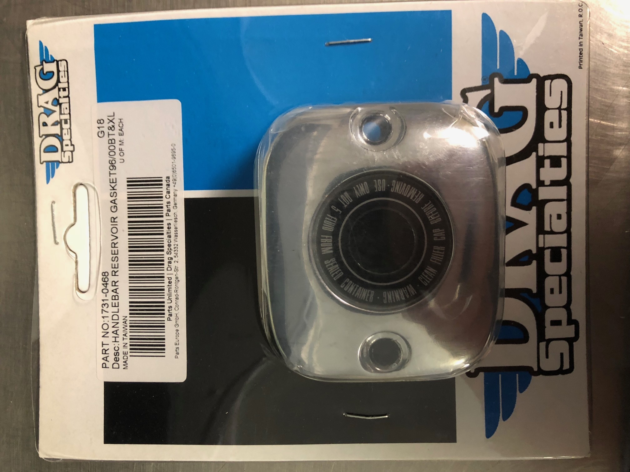 Drag Specialties Front Brake Master Cylinder Rebuild Kit for 9605 Dyna