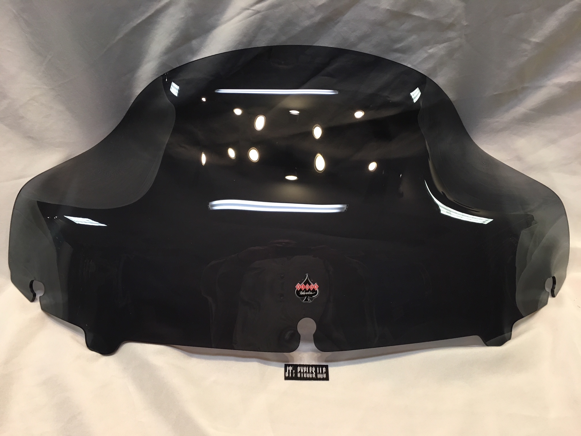 Klock Werks Flare 8.5 Gradient Windschutzscheibe Für Harley Davidson Touring (1996-2013) – Aerodynamisch, Aus Polycarbonat