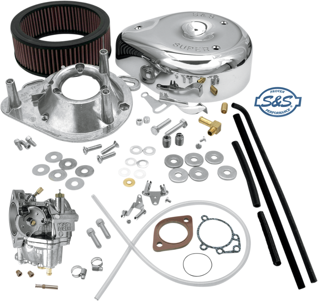 S&S Super E Carburetor Kit 84-92 Harley Davidson Dyna Touring Softail