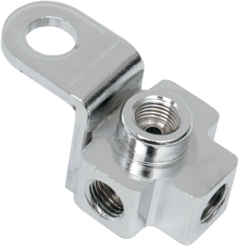 Drag Specialties Brake Line T Junction Union fits 7084 Harley FL FLH