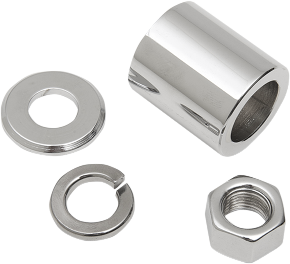 Colony Chrome Front Axle Spacer Kit for 8499 Harley Touring Softail