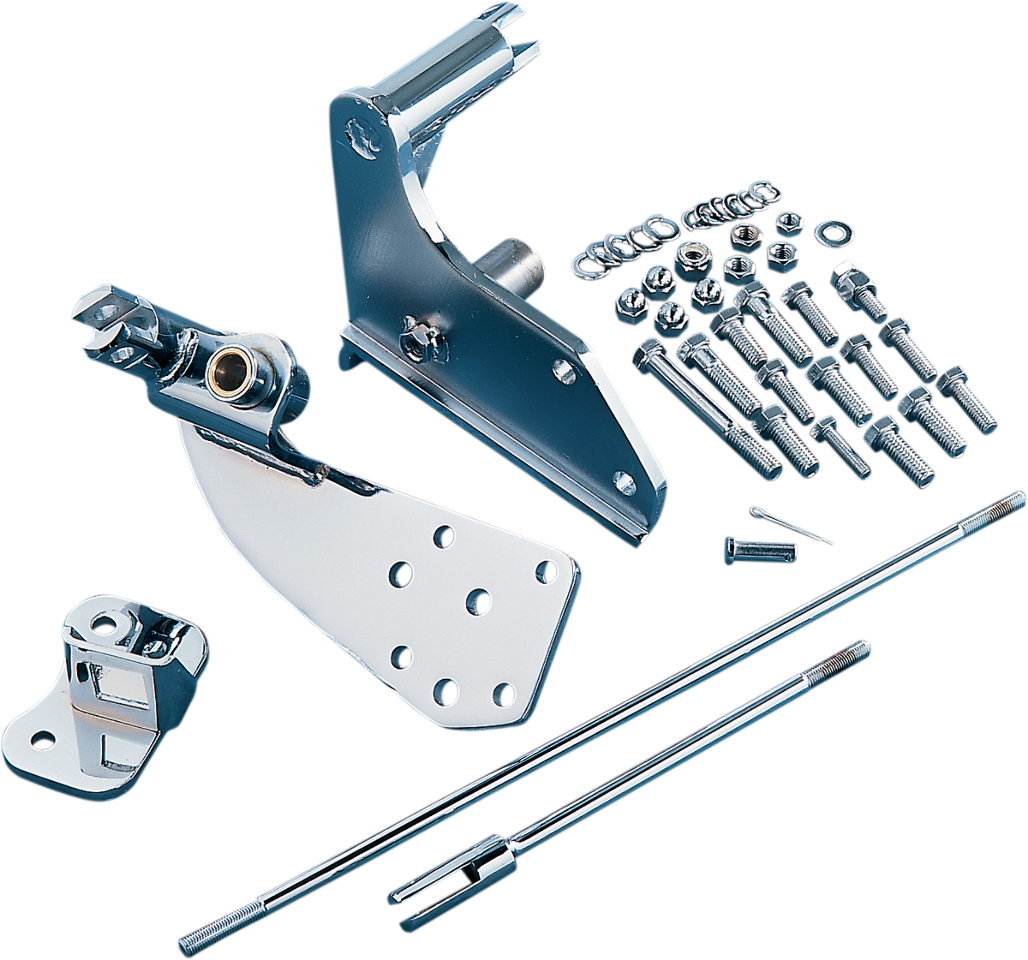 Drag Specialties 3" Forward Control Relocation Kit 8799 Harley Softail FXST JT's CYCLES