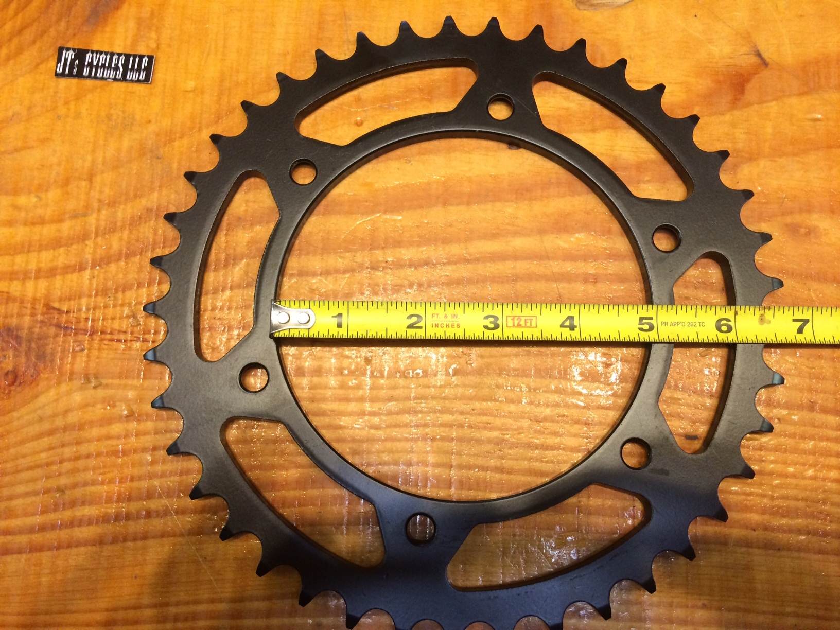 sec3枚 Sx3 Chain Vortex 41-Tooth 520-Pitch Steel Rear Sprocket For