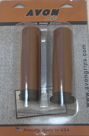 Avon Sparkling Red TBW 1" Motorcycle Handlebar Grips 2008-2024 Harley Touring