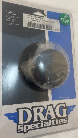 Drag Specialties Black Vented Pop Up Gas Tank Cap for 1996-2017 Harley Davidson