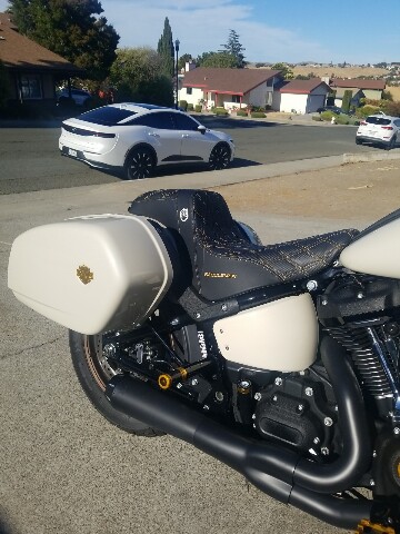 Saddlemen SDC Pro Series Gold Lattice Seat fits 2018-2025 Harley