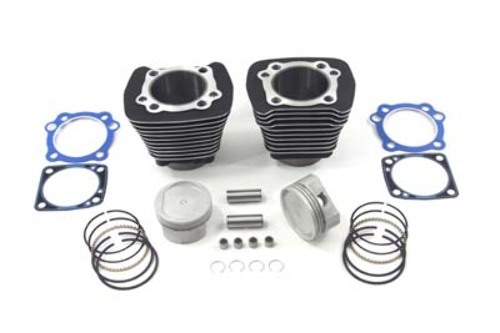Vtwin 1200cc black cylinder & piston conversion kit 1986-2003 Harley Sportster