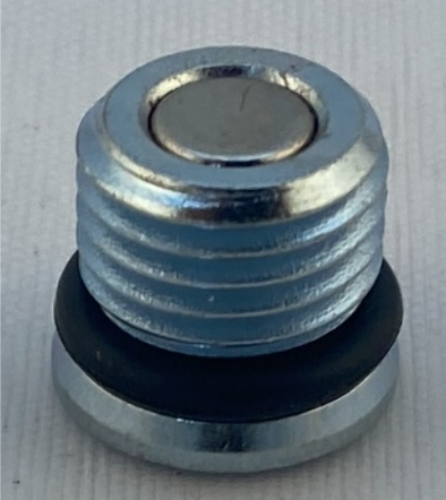 Drag Specialties Magnetic Zinc Universal 5/16"-18 Motorcycle Oil Drain Plug