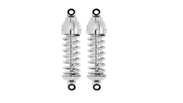 Progressive Chrome 12.5" Rear 430 Heavy Duty Shocks for 80-05 Harley Touring FLT