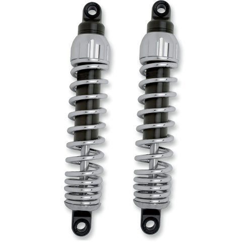 Progressive 12" Chrome 444 Rear Shocks for 02-06 Harley V-Rod VRSCD VRSCA VRSCB