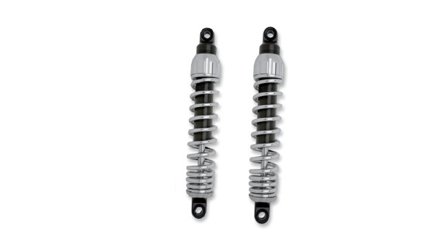 Progressive 444 Chrome 12.5" Standard Rear Shocks for 07-17 Harley V-Rod VRXCA