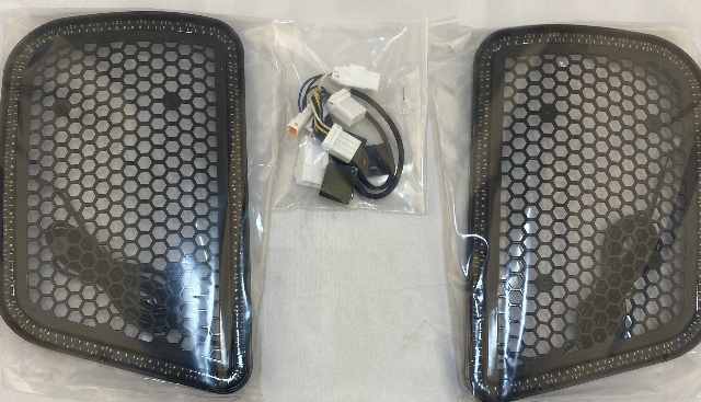 Custom Dynamics Black Lower Fairing Lights for 2006-2013 Harley Davidson Touring
