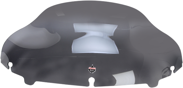 Klock Werks Flare 6.5" Dark Smoke Windshield 2014-2023 Harley Touring FLHT FLHX
