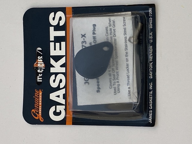 James Gasket 4 Speed Transmission Speedometer Block Off Plug fits 1948-80 Harley