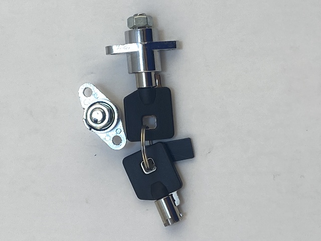 VTwin Black Saddlebag Lock & Key Kit 1993-2013 Harley Davidson Touring FLT FLHT