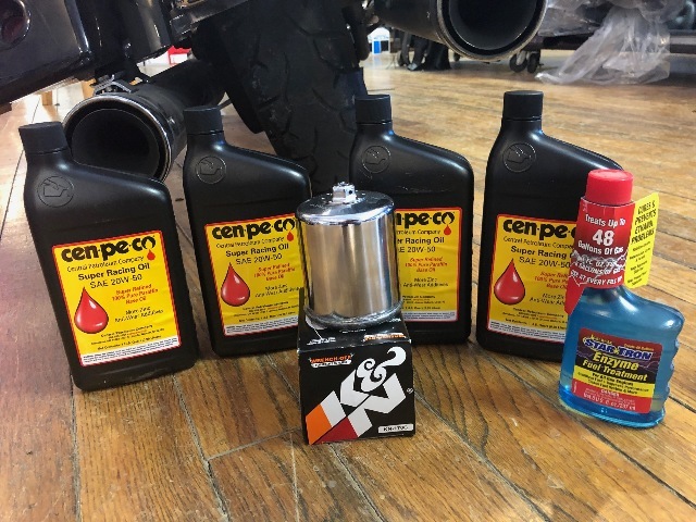 thumbnail image 2 of Bardahl XTM 20W50 & HifloFiltro HF170B Black Oil Filter Kit For Harley-Davidson Sportster/Softail 2 of 4