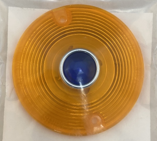 Chris Products Amber & Blue One Turn Signal Lens fits 99-20 Harley FLT FLHT FXRT