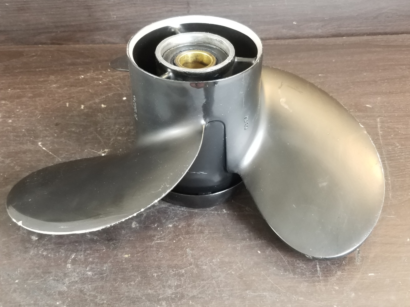 177203 Johnson Evinrude 19902005 Aluminum RH Propeller 137/8 x 13