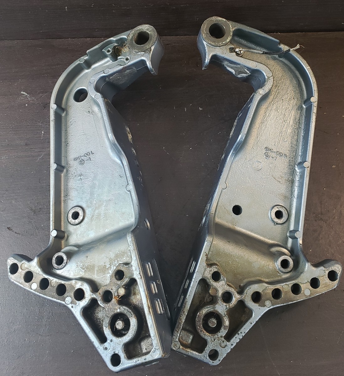 6H14311100EK 6H14311200EK Yamaha 198893 Clamp Bracket Set 60 70