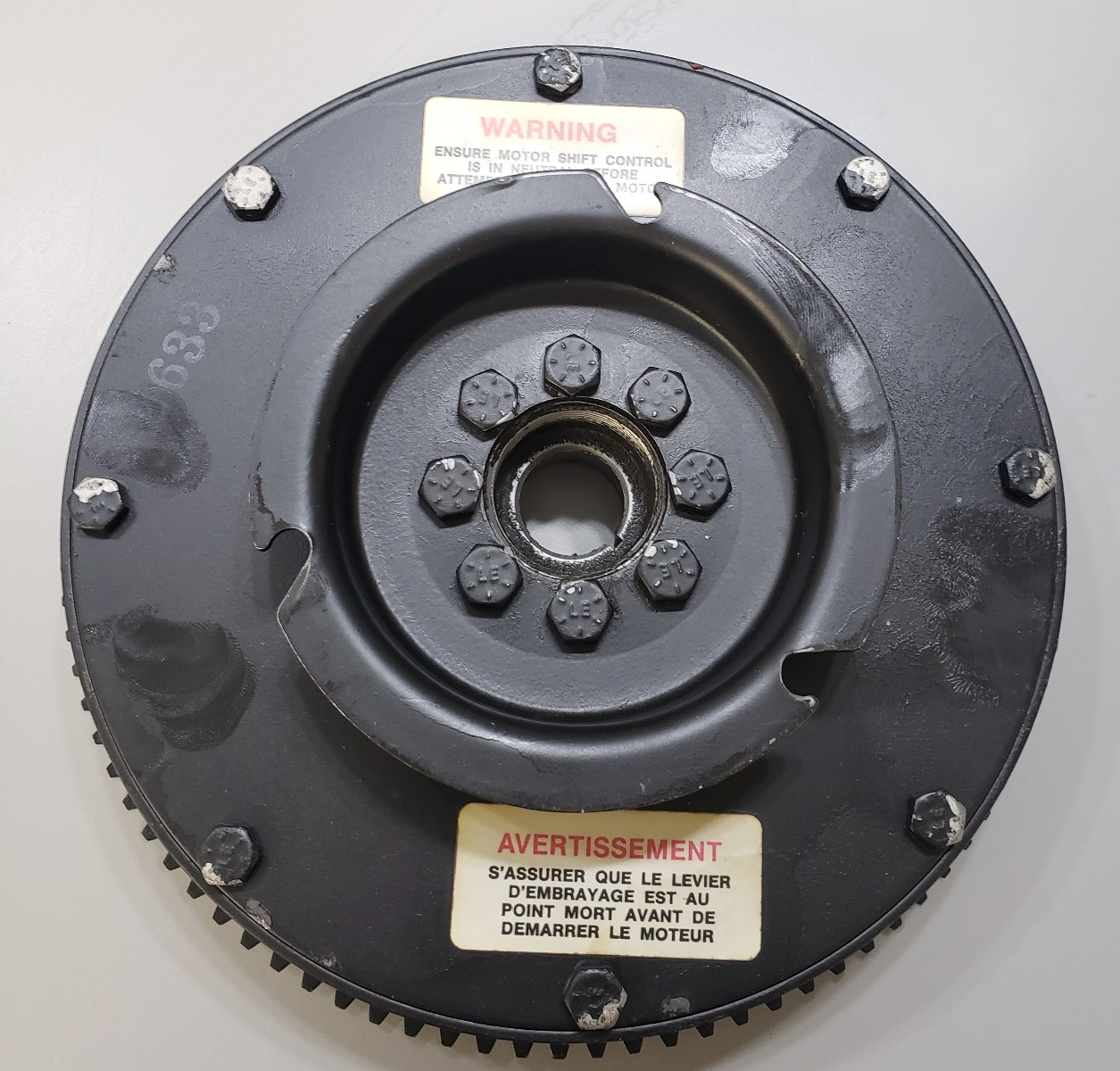 8722A17 Mercury Mariner 19891997 Electric Flywheel 30 JET 40 HP 4