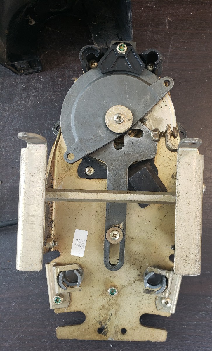 OMC Binnacle Mount Control Box W/ 16' Cables & Key FOR PARTS OR REPAIR