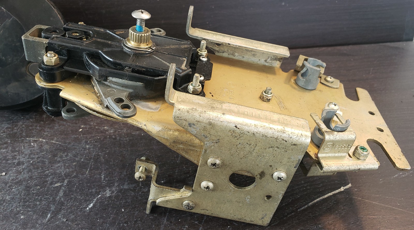 OMC Binnacle Mount Control Box W/ 16' Cables & Key FOR PARTS OR REPAIR