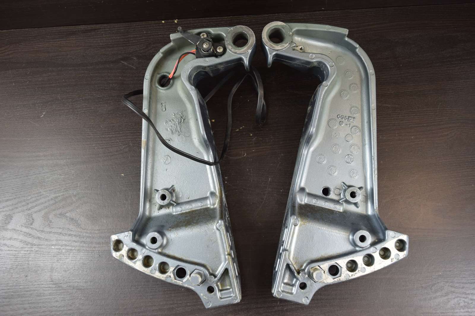 198792 Yamaha Clamp Bracket Set 6G54311101EK 6G54311201EK 115