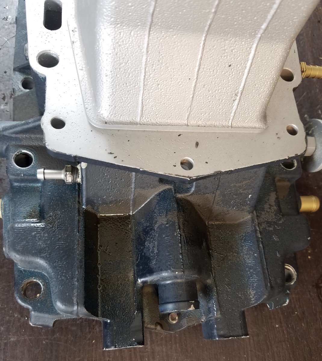 5007973 Evinrude Johnson 200912 ETEC Inner Exhaust Housing & Adapter