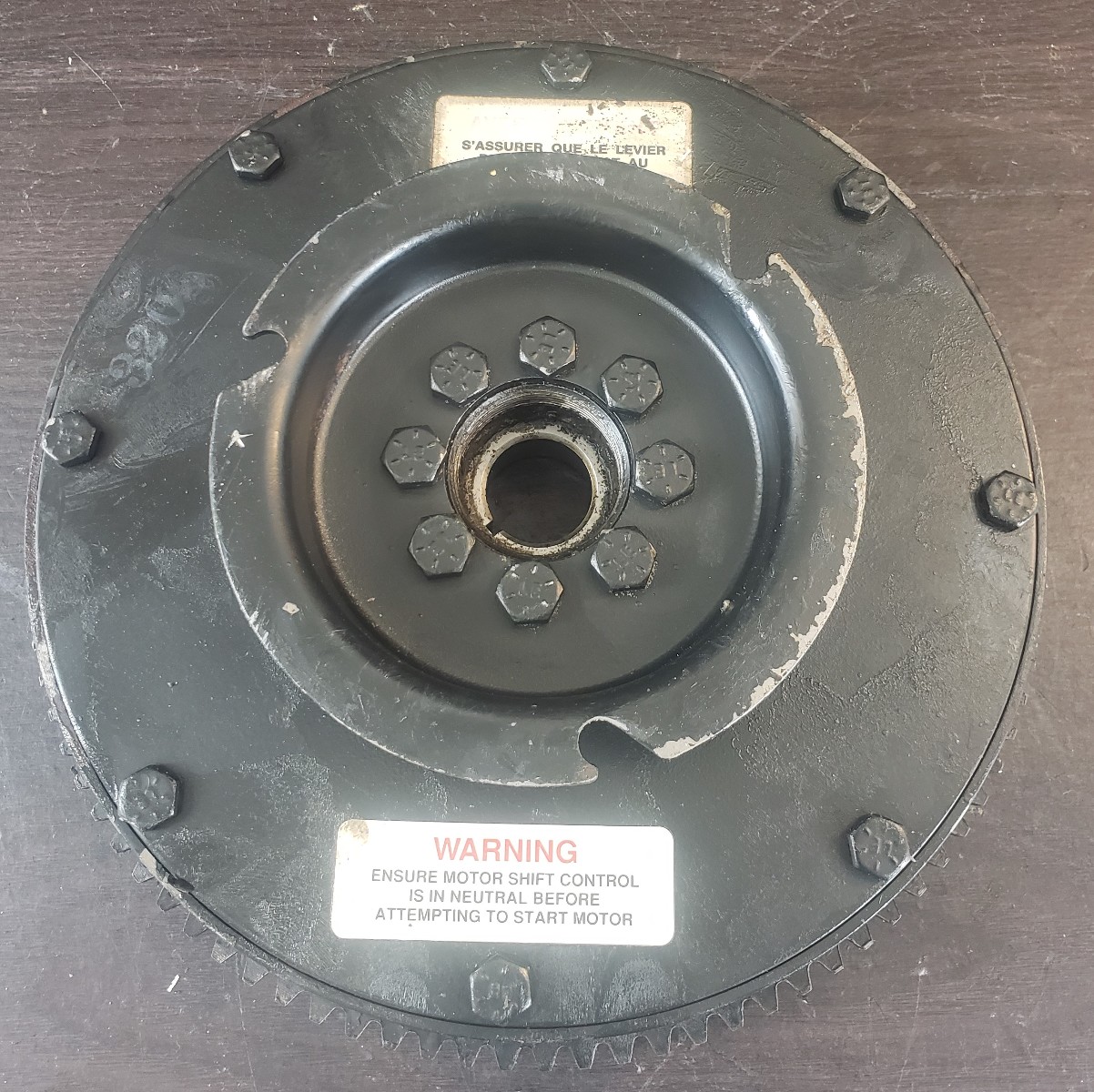 8722A17 Mercury Electric Flywheel 8722A17 19891997 30 Jet 40 HP 4 cyl