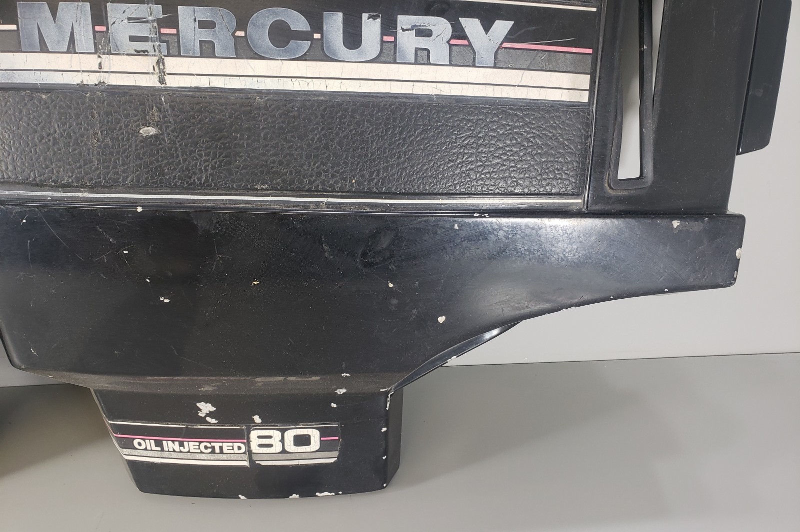 Mercury & Mariner 80 HP Clam Shell Hood Top Cowl Engine Cover Set