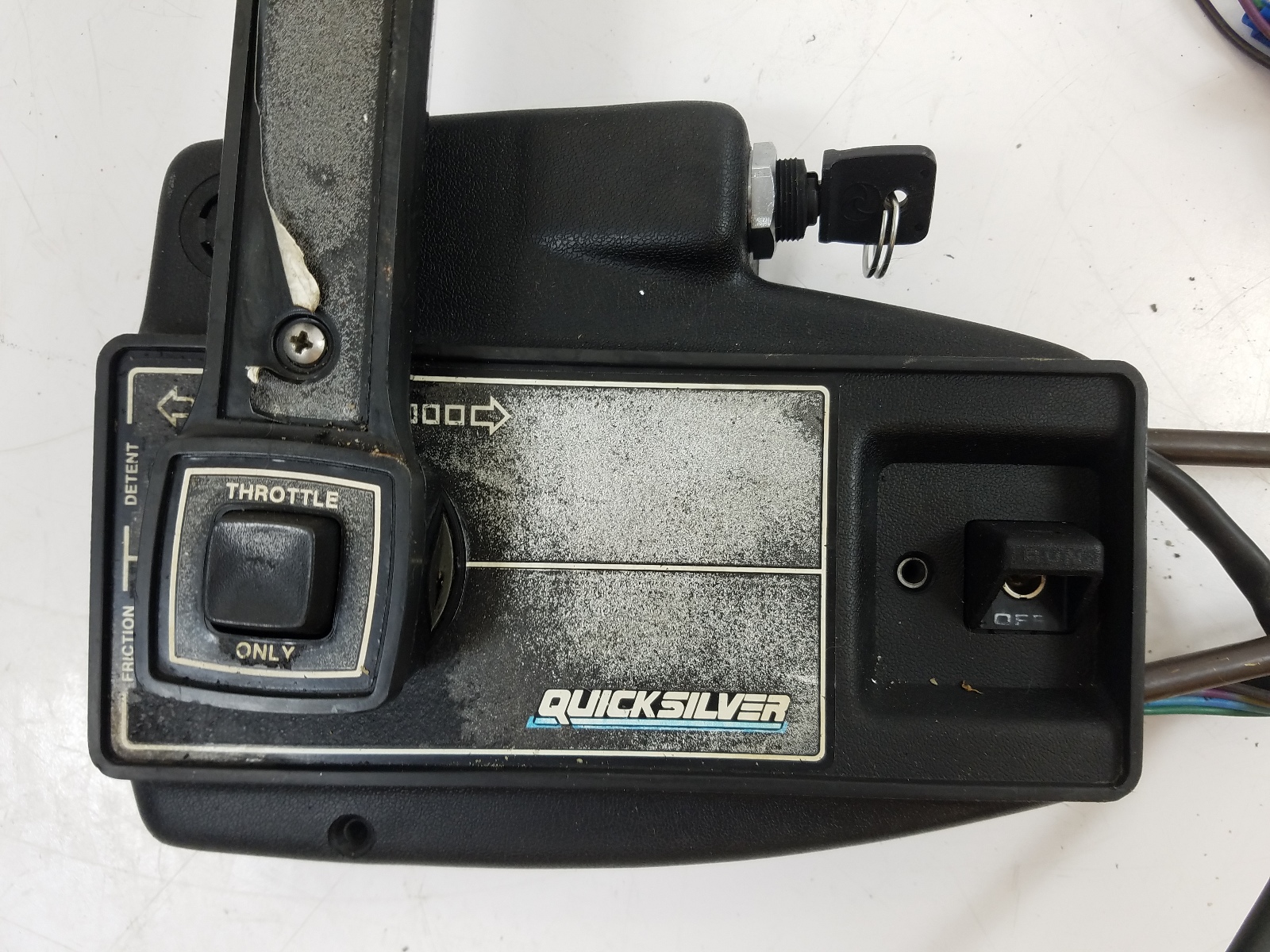 Mercury Quicksilver Control Box Side Mount W/ Harness & 11' Cables & Key Southcentral Outboards