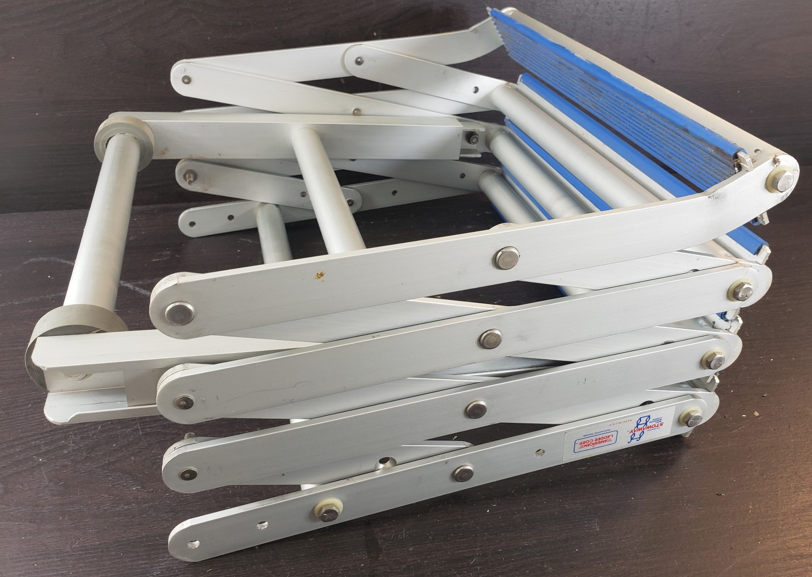 American Ladder Corp Stowaway Boat Boarding Ladder wo/Mounting