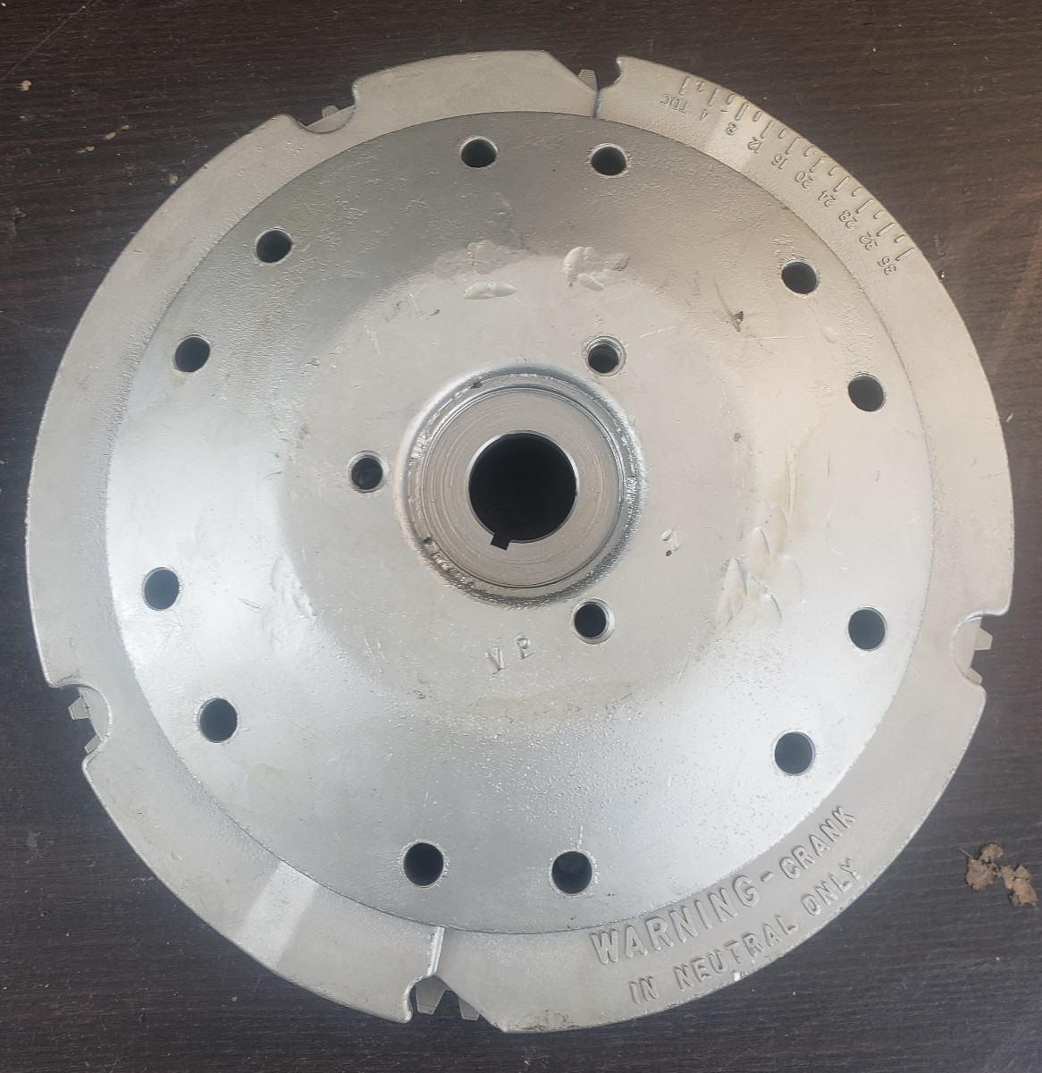 0580956 580956 Johnson Evinrude 1972 Flywheel 65 HP 3 cylinder 73 Teeth