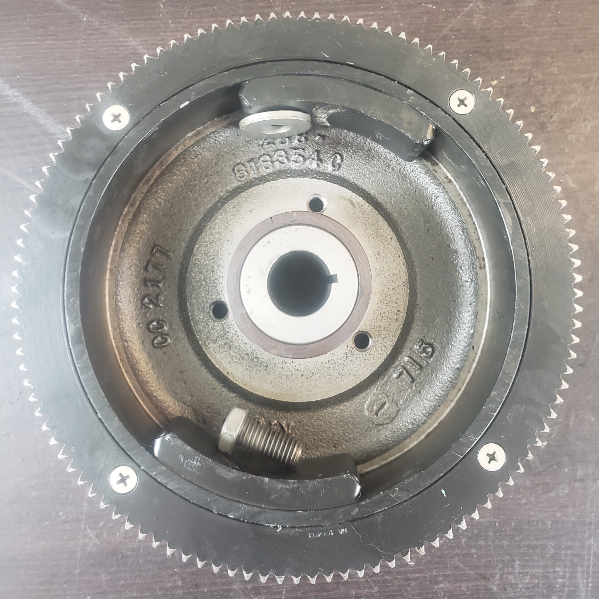 859232T15 99301 Mercury 19771998 Flywheel W/ Ring Gear 18 20 25 HP 114