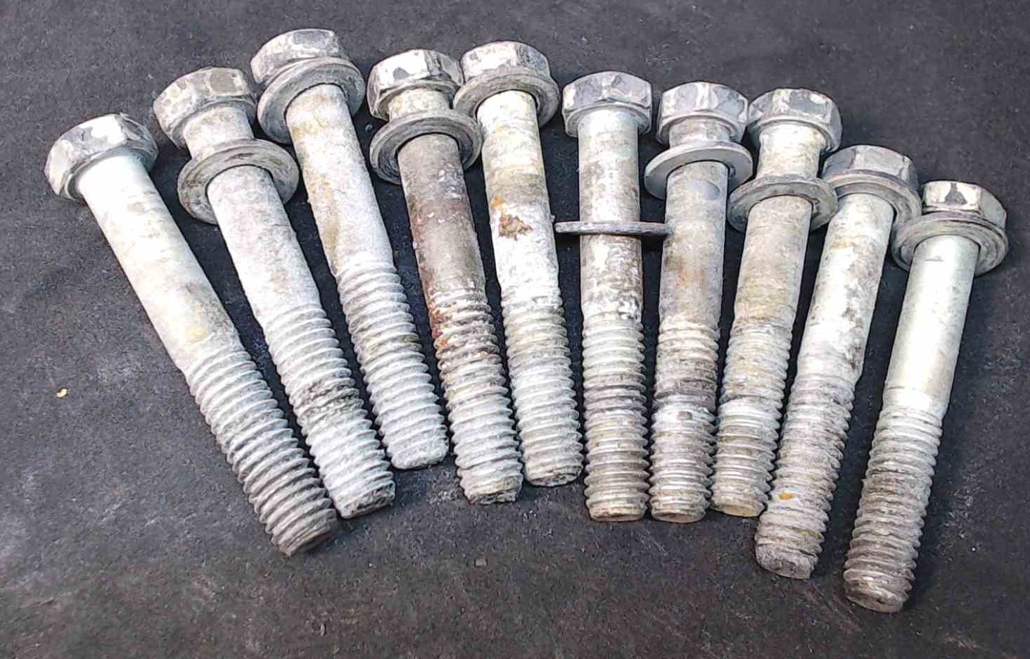 F658518 Force 198789 Cylinder Head & Bolts 50 HP 2 cylinder