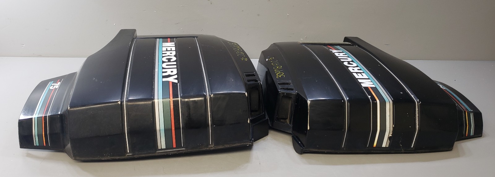 9006A2 9070A4 Mercury 19871993 Clamshell Engine Cowling Set 70 75 80