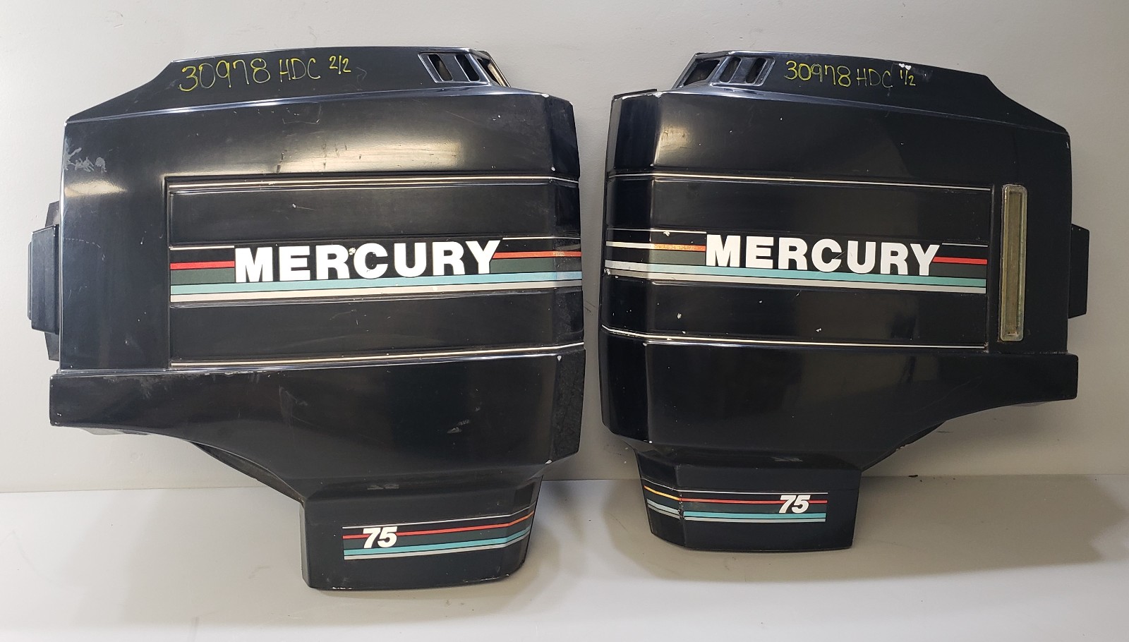 9006A2 9070A4 Mercury 19871993 Clamshell Engine Cowling Set 70 75 80