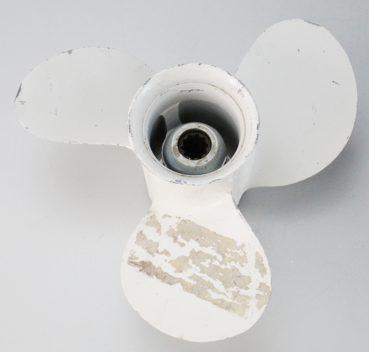 Judy Outboard Propeller For Yamaha 25-30HP Engines. 9 7/8 X 11 1/4, 10 Spline, Right-hand Rotation. Replaces 664-45947-01-00.