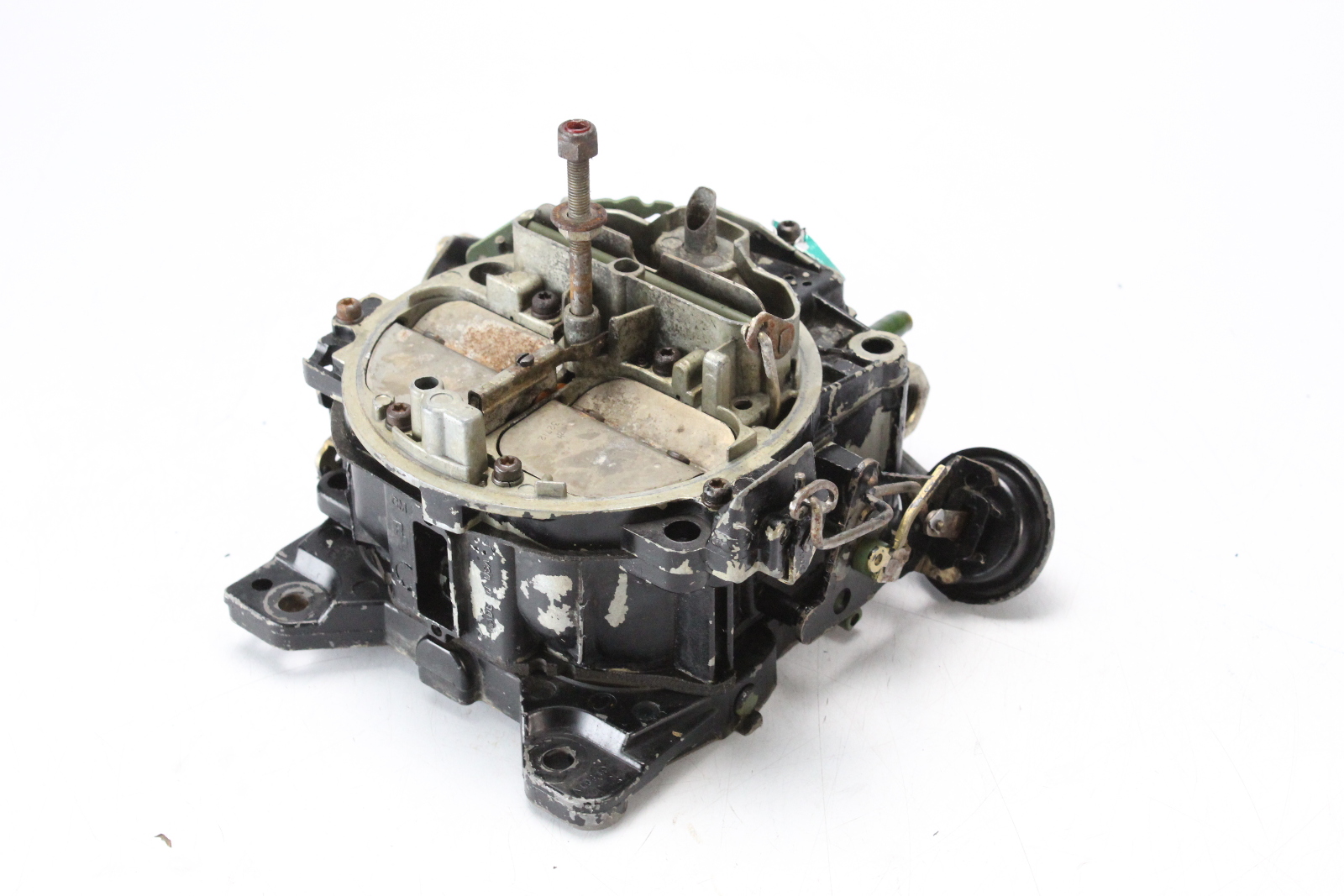 thumbnail interactive-video image 1 of I-Five Carburetors U.S.A. Remanufactured Rochester Quadrajet Marine Carb – Mercruiser MIE 228/230, 5.0L 305, 17080565 1 of 2