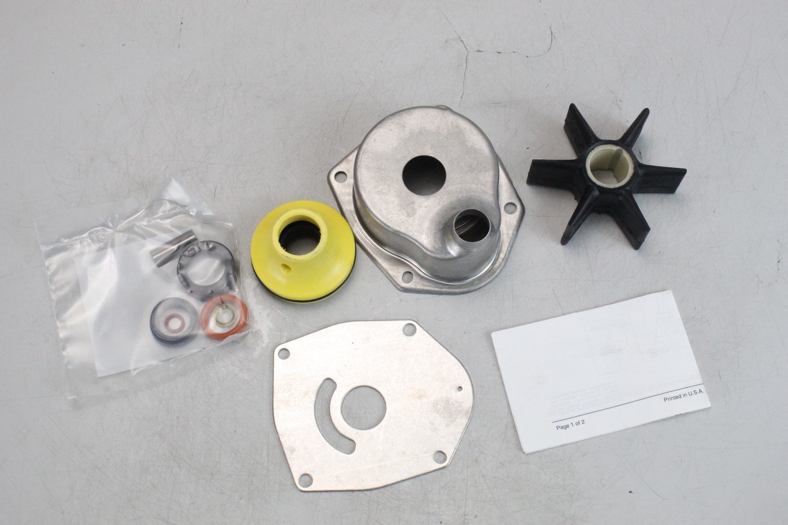 817275A4 Quicksilver Mercury Water Pump Upper Repair Kit For Alpha I 817275a4-quicksilver-mercury-water-pump-upper-repair-kit-for-alpha-i