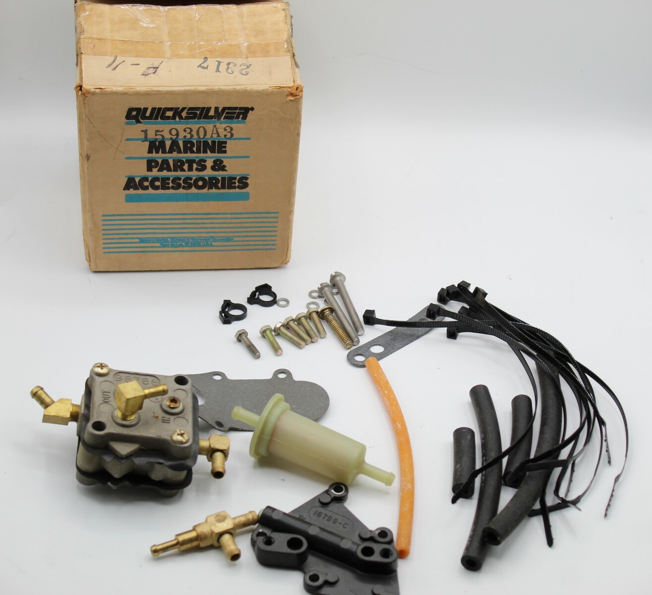 Fuel Pump Kit For Mercury Quicksilver Outboards – 30hp To 65hp, Replaces 21-857005A1