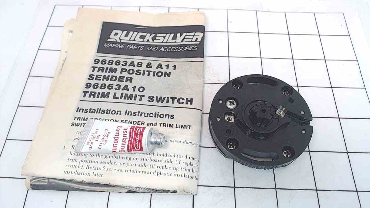 NEW! Mercury Mercruiser Trim Limit Switch Assembly Port 96863A10