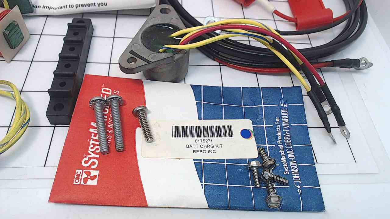 NEW! Johnson Evinrude OMC Battery Charge Kit 175271 Southcentral