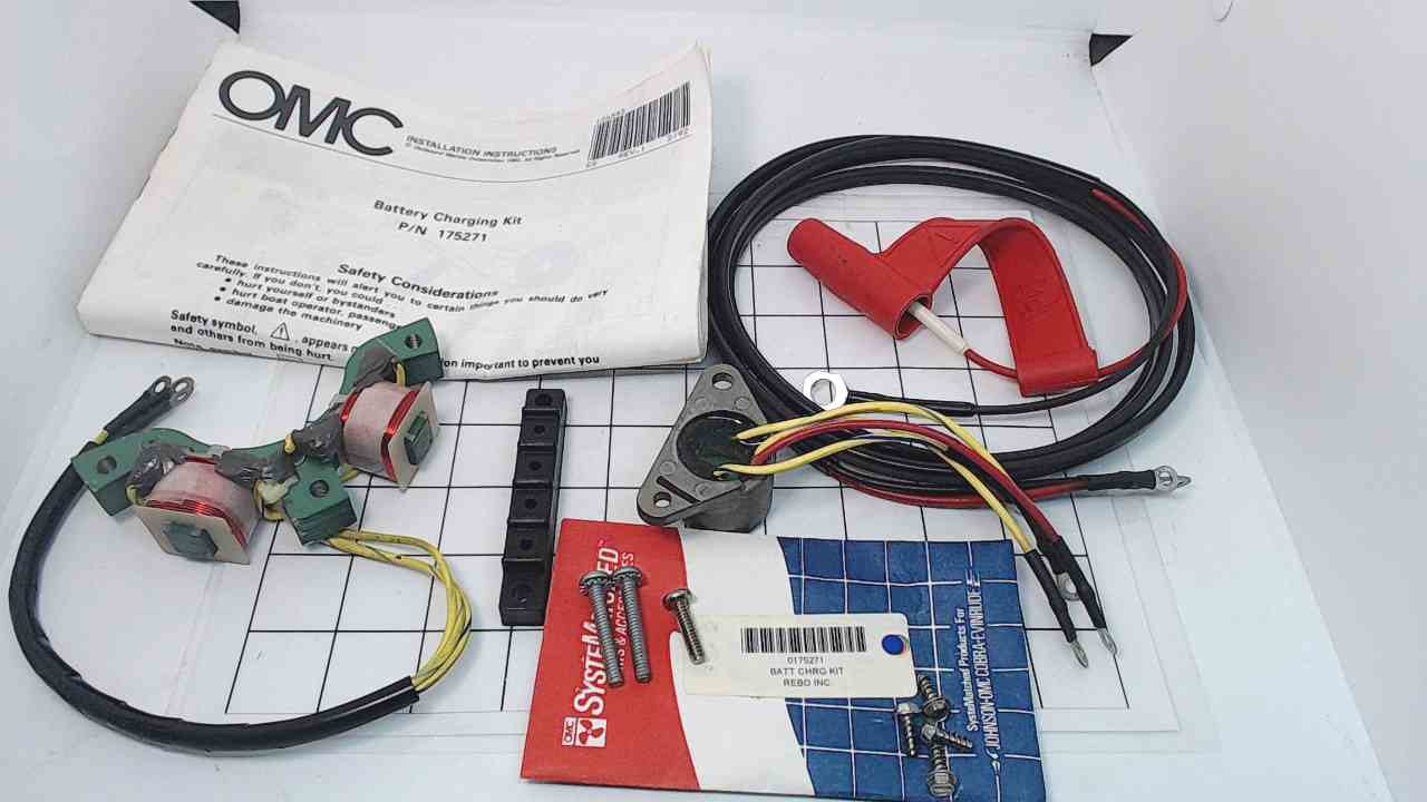 NEW! Johnson Evinrude OMC Battery Charge Kit 175271 Southcentral