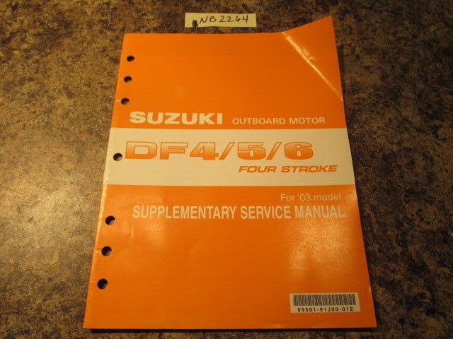 Suzuki Df 6 Service Manual