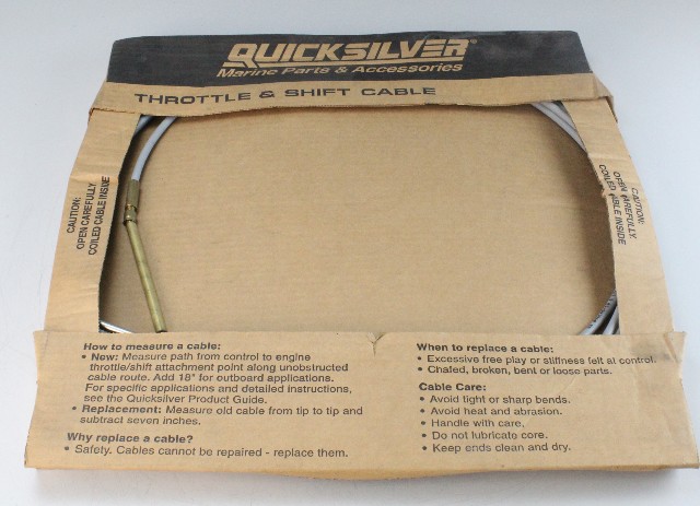 896145A18 Quicksilver Gen II Control Cable 18' NEW OLD STOCK