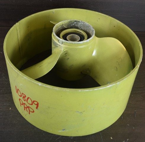 1960's 70's & 80's Mercury Aluminum RH 3 blade Test Propeller Inline 4 & 6 15 sp