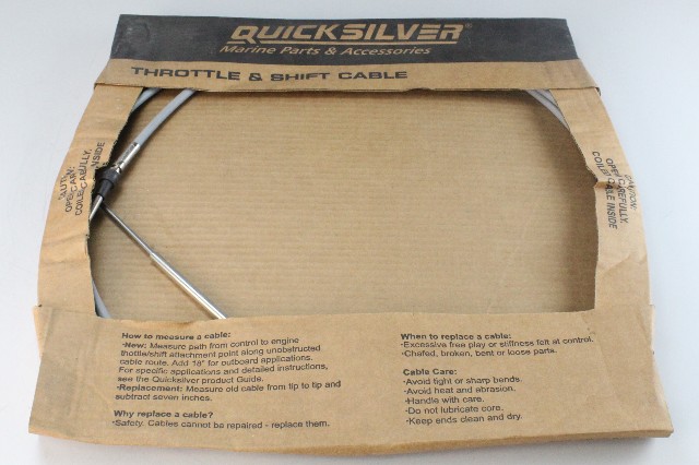 8M0052689 Quicksilver Gen II Control Cable 18' NEW OLD STOCK